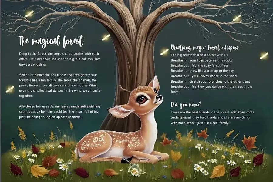 Sample pages from The Magic of Breathing