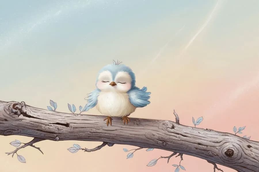 Character illustrations from the book